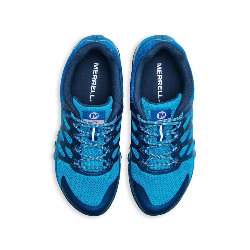 Basket Merrell Antora 2 GORE-TEX Bleu Femme | I.K.NFAV